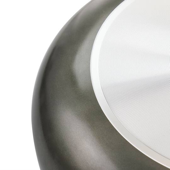 Oster 12" Merrion Metallic Gray Nonstick Aluminum Frying Pan